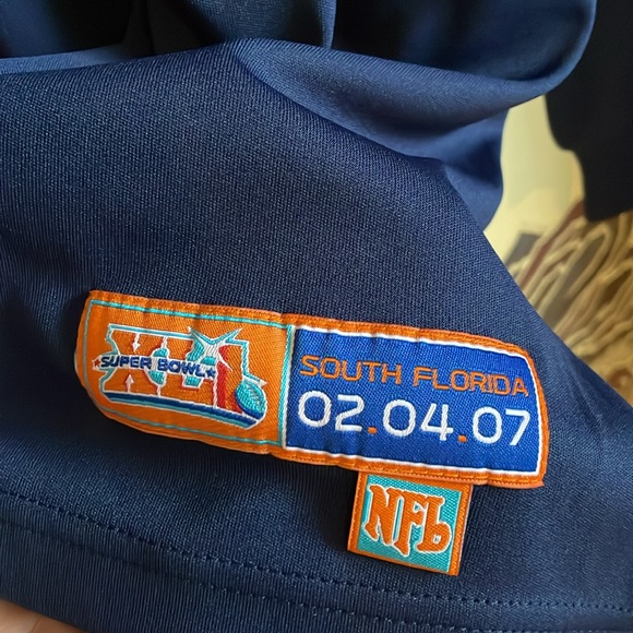 Reebok Super Bowl XLI Long Sleeve Shirt. 2XL - Picture 4 of 7